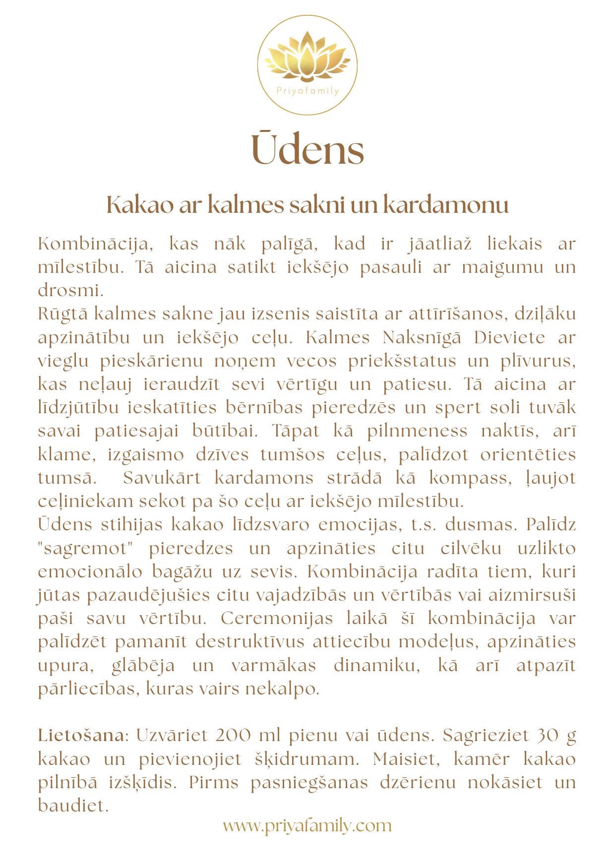 Četru stihiju kakao 100g
