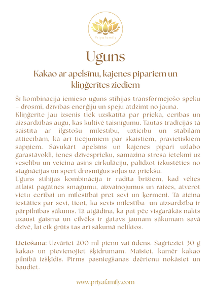 Četru stihiju kakao 100g